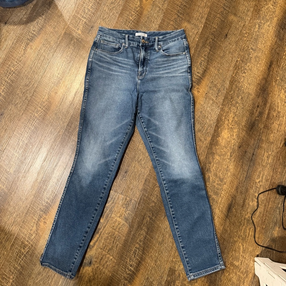 Good American Women's Blue Skinny Jeans